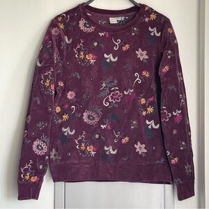 Twik Floral Embroidered Sweatshirt